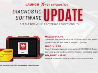 X431 DIAGNOSTIC SOFTWARE UPDATE
