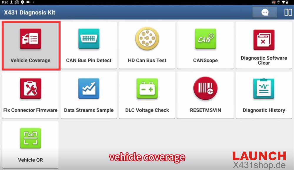 Vehicle Coverage