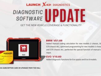 launch x431 update BMW and EVO diagnostic software