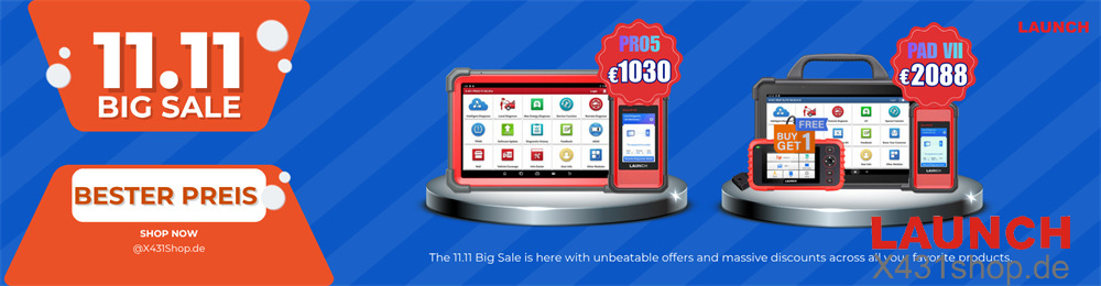 x431shop de 11.11 big sale