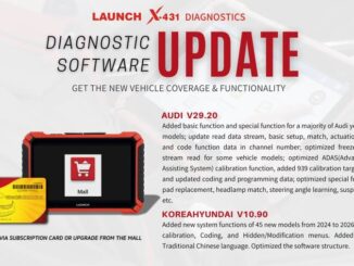 LAUNCH X-431 Diagnostic Software Update