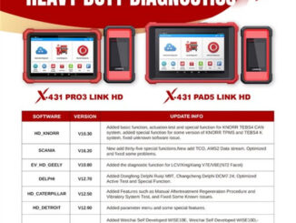 Launch X431 PAD V and PRO3 LINK HD Diagnostic Software Update (April 2026)