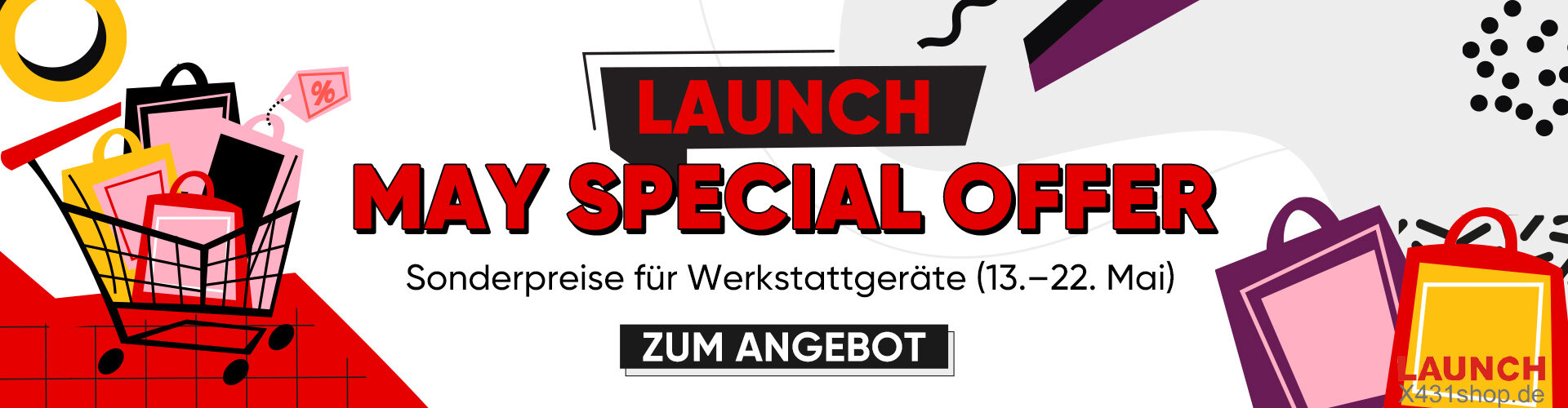 LAUNCH MAY SPECIAL OFFER