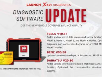 LAUNCH X-431 Diagnostic Software Update