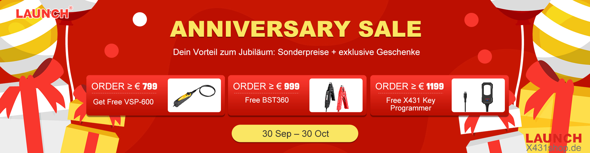 launch anniversary sale