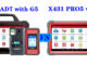 X431 PAD7 with G5 VS PRO5 with G5