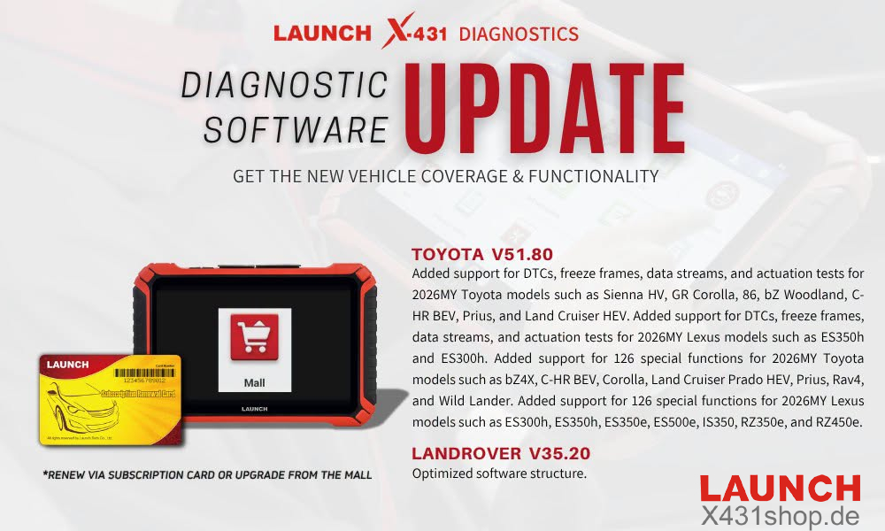 launch x431 update